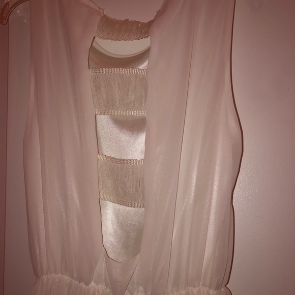 White Elegant Dress - Picture 2 of 5